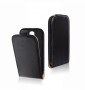 ForCell pouzdro Slim Flip black pro Nokia Lumia 510