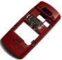 originální střední rám Nokia Asha 303 červená