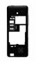 originální střední rám Nokia 206 DS white
