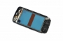 originální sklíčko LCD + dotyková plocha + přední kryt Nokia Asha 311 blue - 