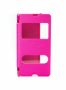 ForCell pouzdro Etui S-View pink pro Sony D2203 Xperia E3  + dárek v hodnotě 49 Kč ZDARMA - 