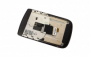 originální LCD displej + sklíčko LCD + přední kryt BlackBerry 9800 Torch black SWAP - 