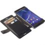 Krusell pouzdro MALMÖ FlipWallet black pro Sony Xperia M4 Aqua - 
