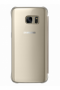originální pouzdro Samsung EF-ZG930CFEGWW Clear View Cover gold pro Samsung G930 Galaxy S7 - 