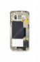 originální střední rám Samsung G925F Galaxy S6 edge gold - 