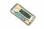 originální rámeček LCD - střední rám Samsung G930F Galaxy S7 gold - 