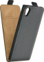 ForCell pouzdro Slim Flip Flexi Fresh black pro Sony F3111 Xperia XA