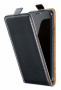 ForCell pouzdro Slim Flip Flexi Fresh black pro Sony F3111 Xperia XA - 