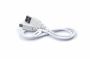 originální datový kabel Aligator 2A s microUSB konektorem white 1m