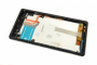 LCD displej + sklíčko LCD + dotyková plocha + přední kryt Sony D6503 Xperia Z2 black - 