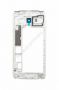 originální střední rám Samsung J510F/DS Galaxy J5 2016 Dual SIM včetně sklíčka kamery white - 