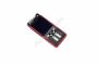 originální LCD displej + rámeček LCD Sony Ericsson C902 red