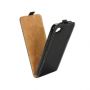 ForCell pouzdro Slim Flip Flexi Fresh black pro Alcatel 5085D A5 LED