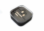 Stereo sluchátka s mikrofonem MI 3,5mm jack gold - 