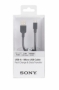 originální datový kabel Sony CP-ABP150H 2,4A MicroUSB grey 1,5m - 