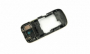 originální střední rám Nokia Asha 202, 203 black white - 