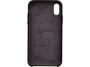 Karl Lagerfeld pouzdro Full Body Iconic Silikonové black pro iPhone XR - 