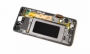 originální LCD displej + sklíčko LCD + dotyková plocha + střední rám Samsung G973F Galaxy S10 black - 