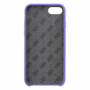 Guess pouzdro Saffiano PU Silicone Case purple pro iPhone 7, iPhone 8, iPhone SE (2020) - 