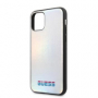 Guess pouzdro Iridescent silver pro iPhone 11 Pro