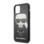 Karl Lagerfeld pouzdro Embossed black pro iPhone 11