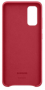 originální pouzdro Samsung Leather Cover red pro Samsung G980F Galaxy S20 - 