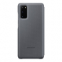 originální flipové pouzdro Samsung EF-NG980PJEGEU LED View Cover pro Samsung G980F Galaxy S20 grey - 