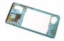 originální střední rám Samsung A715F Galaxy A71 blue - 