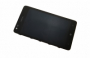 originální LCD displej + sklíčko LCD + dotyková plocha + přední kryt Nokia Lumia 900 black SWAP