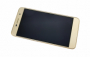 originální LCD display + sklíčko LCD + dotyková plocha + přední kryt Honor 4C Pro gold