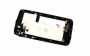LCD display + sklíčko LCD + dotyková plocha + přední kryt HTC Desire 500 black - 