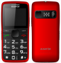 Aligator A675 Senior Dual SIM red CZ Distribuce  + dárky v hodnotě až 378 Kč ZDARMA - 