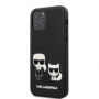 Karl Lagerfeld pouzdro PU Karl & Choupette black pro Apple iPhone 12, iPhone 12 Pro