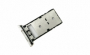 originální držák SIM karty + paměťové karty Aligator RX700 silver SWAP