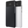 originální pouzdro Samsung S-View black pro Samsung A525F Galaxy A52 LTE, A526B Galaxy A52 5G, A528B Galaxy A52s - 