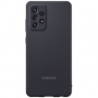 originální pouzdro Samsung Silicone Cover black pro Samsung A725F Galaxy A72 LTE - 