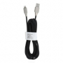datový kabel C126 black s konektorem Lightning Apple iPhone 5, 6, 6S, 7, 7 Plus, 8, 8 Plus, X, XS, XS Max, XR, 11, 11 Pro, 11 Pro Max, SE (2020) 3m - 