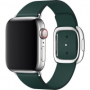 originální výměnný kožený pásek Apple Modern Buckle green pro Apple Watch 38mm, 40mm, 41mm - 