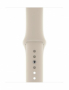 originální výměnný silikonový pásek Apple Sport Band beige pro Apple Watch 40mm