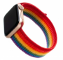 originální výměnný provlékací pásek Apple Sport Loop Band Pride Edition pro Apple Watch 38, 40, 41mm - 