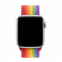originální výměnný provlékací pásek Apple Sport Loop Band Pride Edition pro Apple Watch 38mm, 40mm, 41mm - 