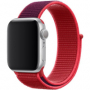 originální výměnný provlékací pásek Apple Sport Loop Band red pro Apple Watch 38mm, 40mm, 41mm - 