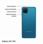 originální kamera zadní hloubková Samsung A125F Galaxy A12, A127F Galaxy A12 Nacho, A135F Galaxy A13, A136B Galaxy A13 5G, A137F Galaxy A13, A326B Galaxy A32 5G, A336B Galaxy A33 5G, M127F Galaxy M12 2Mpx - 