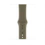 originální výměnný silikonový pásek Apple Sport Band khaki pro Apple Watch 42mm, 44mm, 45mm