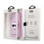 Karl Lagerfeld pouzdro Choupette Head Glitter pink pro Apple iPhone 12, iPhone 12 Pro - 