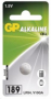 baterie alkalická GP 189, AG10, LR54, LR1130, V10GA, RW89, LR1133 (blistr 1ks)