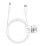 Datový kabel Jekod Lightning to USB-C FastCharge 2A white pro Apple iPhone 6, 6S, 7, 8, X, XS, XR, 11, 11 Pro, 11 Pro Max, SE (2020), 12, 12 mini, 12 Pro, 12 Pro Max, 13, 13 mini, 13 Pro, 13 Pro Max, SE (2022), 14, 14 Plus, 14 Pro, 14 Pro Max 2m