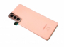 originální kryt baterie Samsung G991B Galaxy S21 5G včetně sklíčka kamery pink + dárek v hodnotě 45 Kč ZDARMA