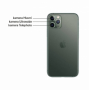 sklíčka kamery včetně rámečku kamery Apple iPhone 11 Pro grey 3ks - 
