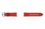 originální výměnný pásek Samsung ET-SHR88 Hybrid Leather Band S/M red pro Samsung R880 Galaxy Watch4 - 